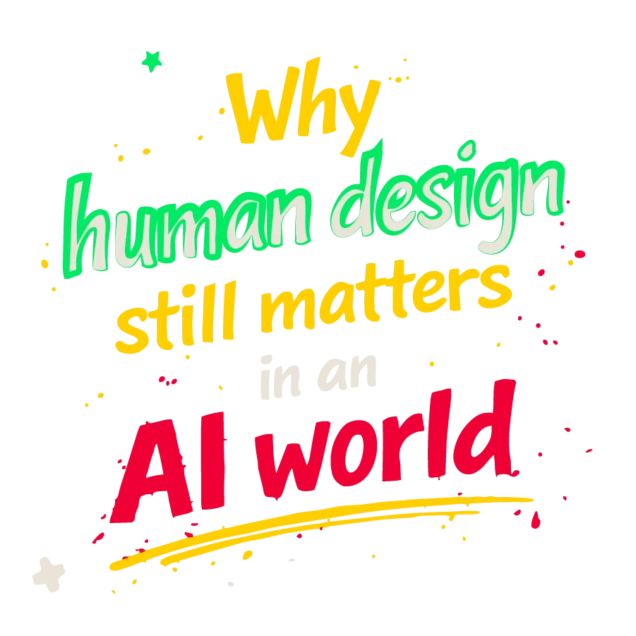 Human graphic design vs AI: why human still wins